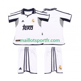 Maillot de Foot Real Madrid 2001 Retro Enfant Domicile 2002
